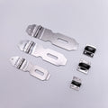 Factory direct supply stainless steel lock buckle door lock furniture hardware thickened padlock buckle cabinet hardware accessories in stock 50pcs
