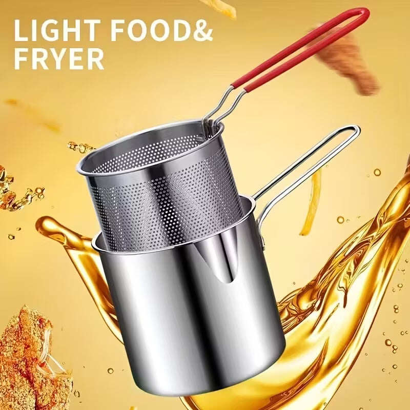 🎁Exclusive offer for our fans! Limited-time low price!🎁Household stainless steel fryer