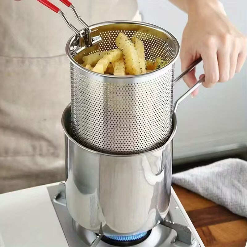 🎁Exclusive offer for our fans! Limited-time low price!🎁Household stainless steel fryer
