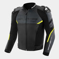 SHIMA BANDIT 2.0 motoros bőrdzseki - fekete/UV