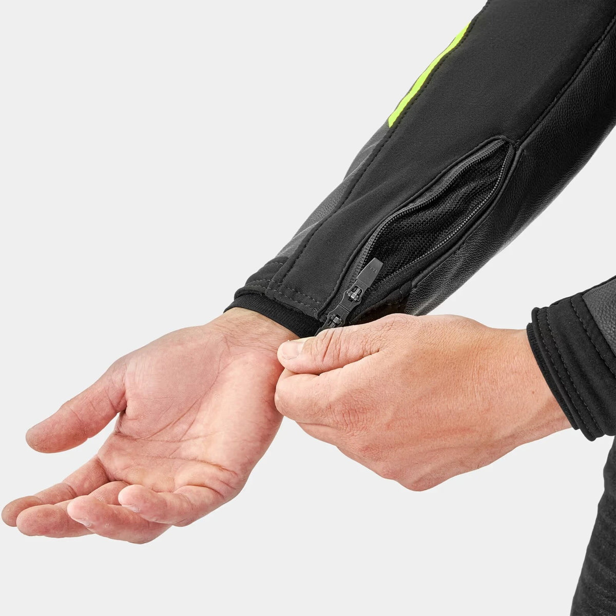 SHIMA BANDIT 2.0 motoros bőrdzseki - fekete/UV