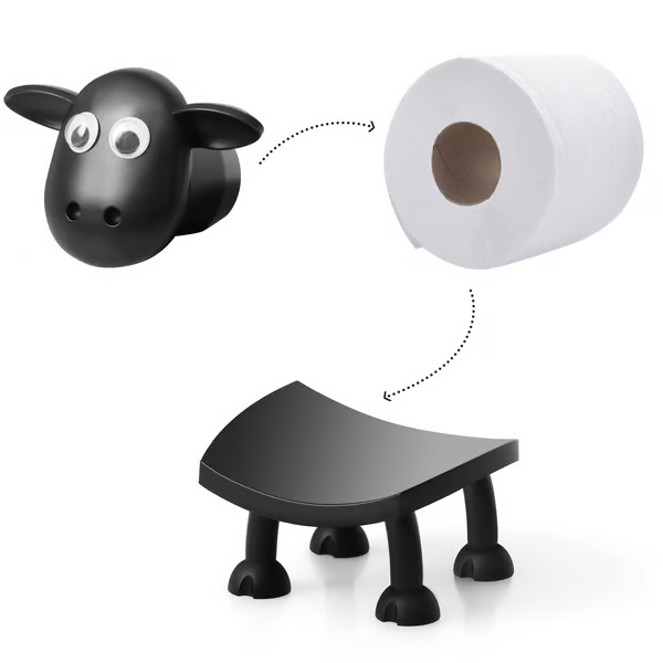 💥Sheep Toilet Roll Holder - Funny Toilet Paper Holder
